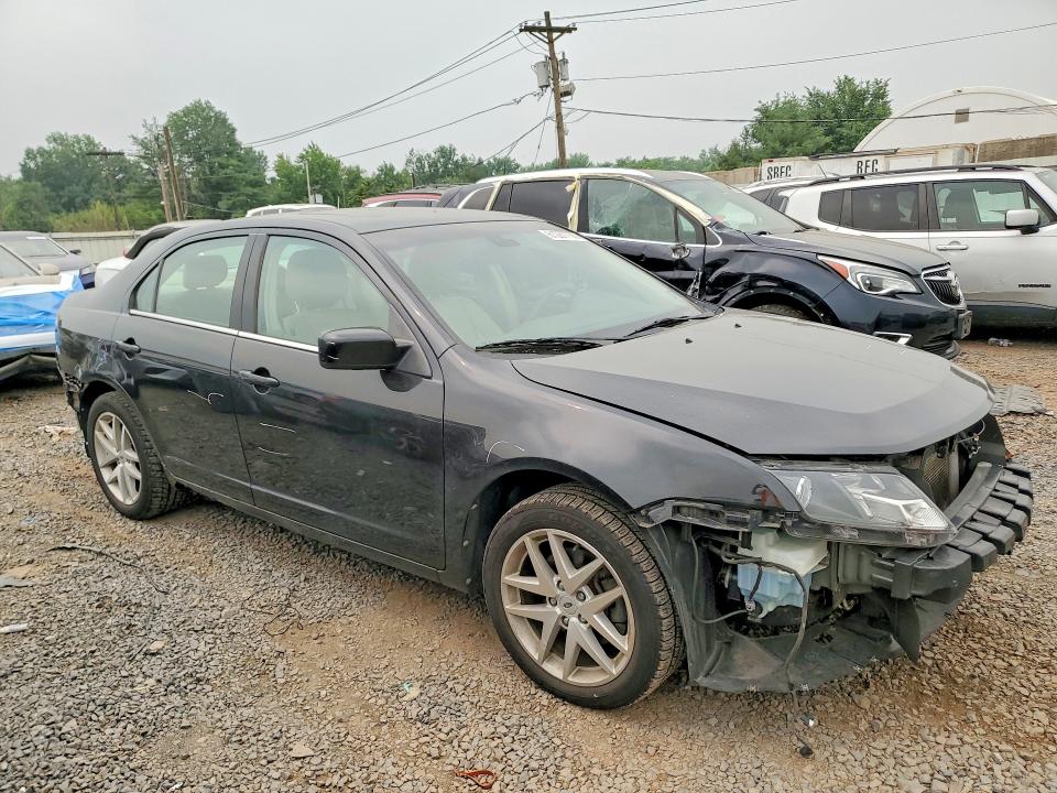 2012 Ford Fusion VIN 3FAHP0JA5CR253783 COPART salvage auction — FRONT END, Nj - Cert Of Title-Salvage, sold $350 on 2026-07-31 (photo 4)
