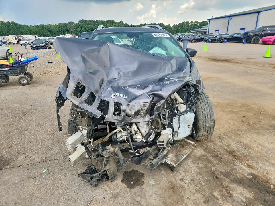 2021 Jeep Cherokee VIN 1C4PJLLB0MD116193 COPART salvage auction — FRONT END, Ms - Cert Of Title-Salvaged, sold $30 on 2026-07-31 (photo 5)