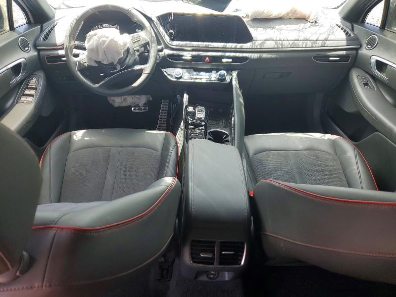 2022 Hyundai Sonata VIN KMHL44J20NA240915 COPART salvage auction — FRONT END, Fl - Certificate Of Destruction, sold $125 on 2026-07-21 (photo 8)