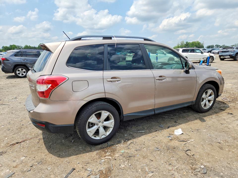 2015 Subaru Forester VIN JF2SJAHC9FH403805 COPART salvage auction — MINOR DENT/SCRATCHES, Va - Certificate Of Title, sold $350 on 2026-07-29 (photo 3)