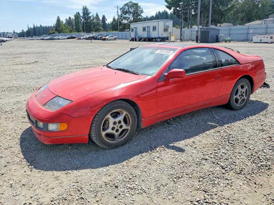 1991 Nissan 300zx VIN JN1RZ26H2MX505852 — COPART salvage auction photo