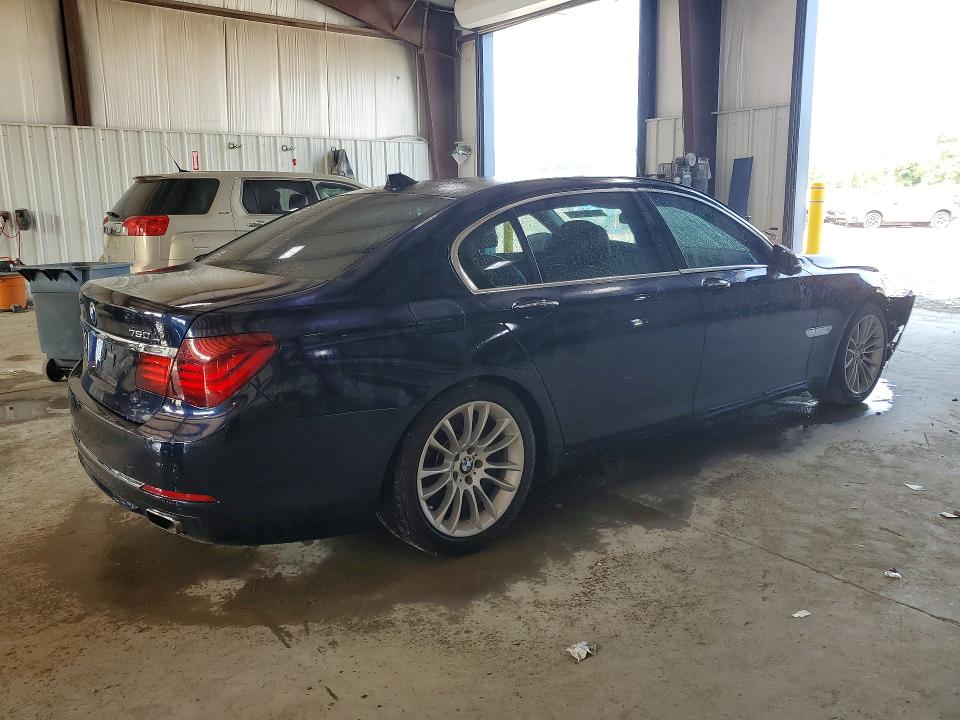 2013 BMW 7er VIN WBAYF8C56DDE59328 COPART salvage auction — FRONT END, Pa - Certificate Of Salvage, sold $425 on 2026-07-29 (photo 3)