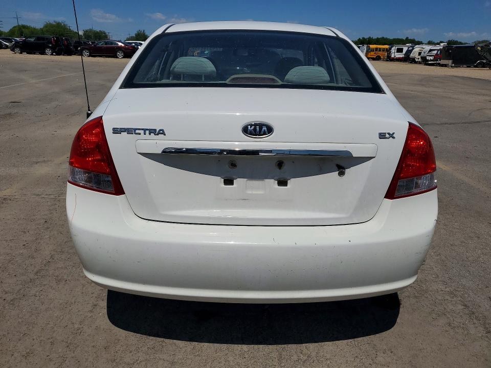 2008 Kia Spectra VIN KNAFE122785582674 COPART salvage auction — SIDE, Id - Salvage Certificate Of Title, sold $125 on 2026-07-16 (photo 6)