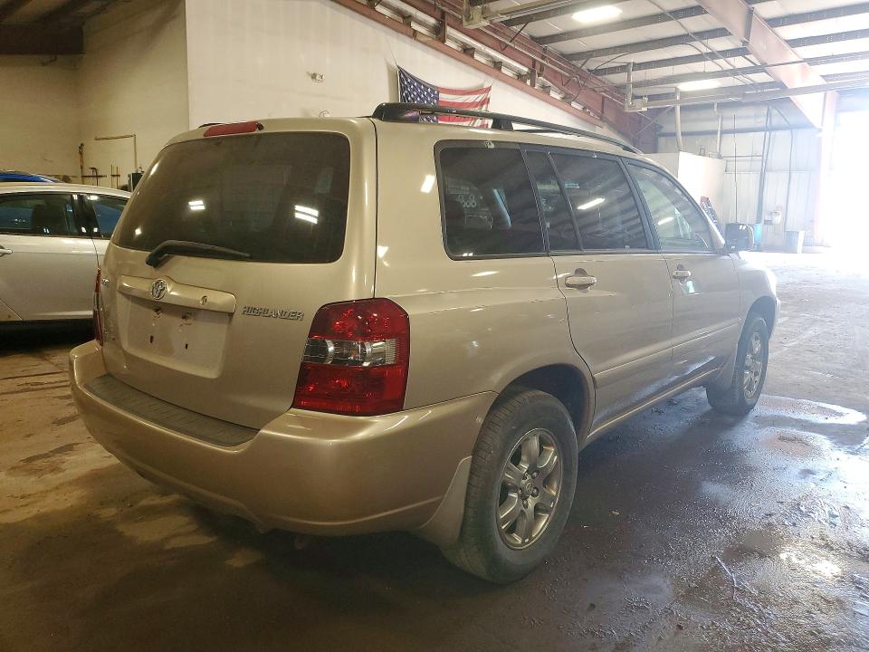 2006 Toyota Highlander VIN JTEEP21A160136856 COPART salvage auction — MECHANICAL, Mi - Dealer Only Clean Title, sold $525 on 2026-07-31 (photo 3)