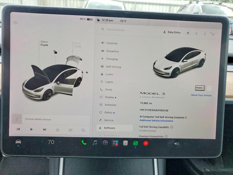 2018 Tesla Model 3 VIN 5YJ3E1EA9JF062439 COPART salvage auction — REAR END, Wa - Bill Of Sale, sold $1,000 on 2026-07-27 (photo 9)