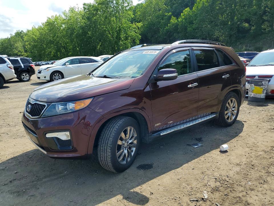 2013 Kia Sorento VIN 5XYKWDA22DG336683 COPART salvage auction — SIDE, Ny - Mv-907A Salvage Certificate, sold $400 on 2026-07-21 (photo 1)