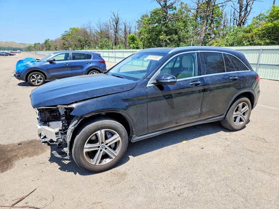 2019 Mercedes-benz Glc VIN WDC0G4KB3KF488632 COPART salvage auction — FRONT END, Ny - Mv-907A Salvage Certificate, sold $9,700 on 2026-08-14 (photo 1)