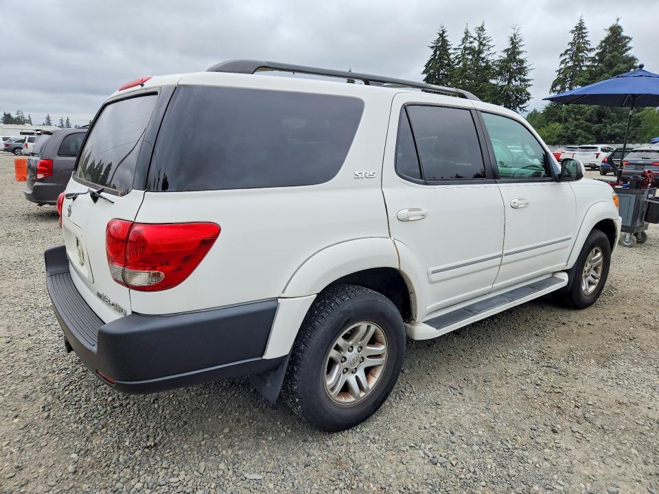 2006 Toyota Sequoia VIN 5TDBT44A26S272663 COPART salvage auction — NORMAL WEAR, WA - VEHICLE CERT OF OWNERSHIP-TITL, sold $1,450 on 2026-07-10 (photo 3)