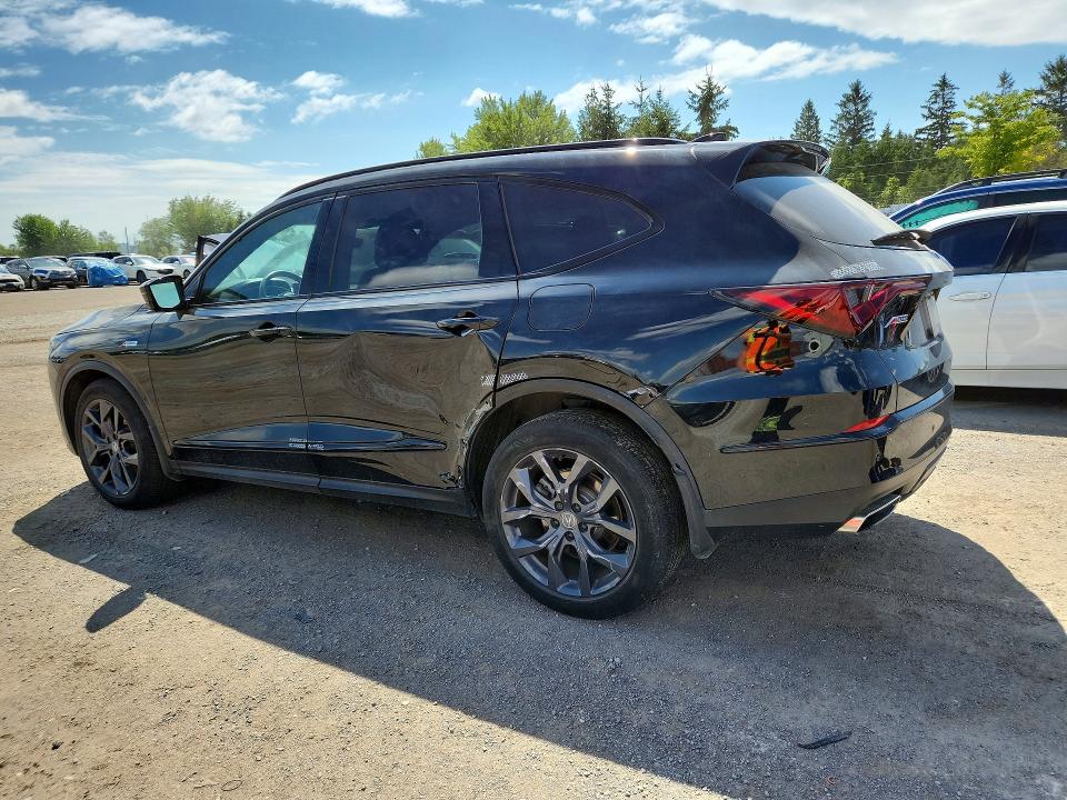 2023 Acura Mdx VIN 5J8YE1H02PL802218 COPART salvage auction — VANDALISM, Salvage Title, sold $30,000 on 2026-08-25 (photo 2)
