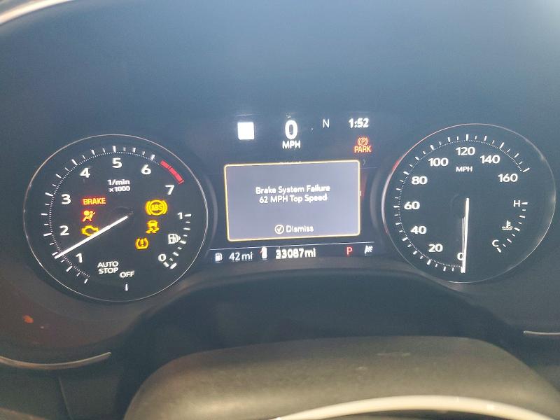 2020 Cadillac Ct5 VIN 1G6DX5RK2L0128116 COPART salvage auction — FRONT END, Ny - Certificate Of Title, sold $16,500 on 2026-08-19 (photo 9)