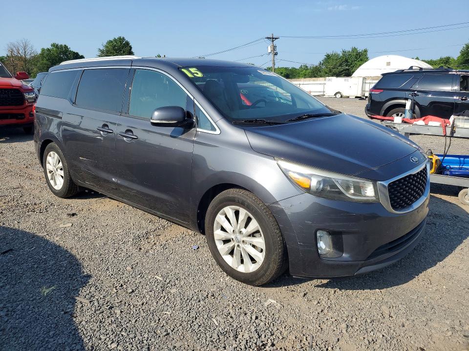 2015 Kia SEDONA VIN KNDMC5C12F6077114 COPART salvage auction — SIDE, Nj - Certificate Of Title, sold $625 on 2026-07-07 (photo 4)