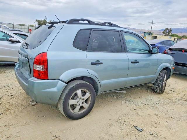 2006 Hyundai Tucson VIN KM8JM12B56U480210 COPART salvage auction — REAR END, CA - SALVAGE CERTIFICATE, sold $800 on 2026-07-16 (photo 3)