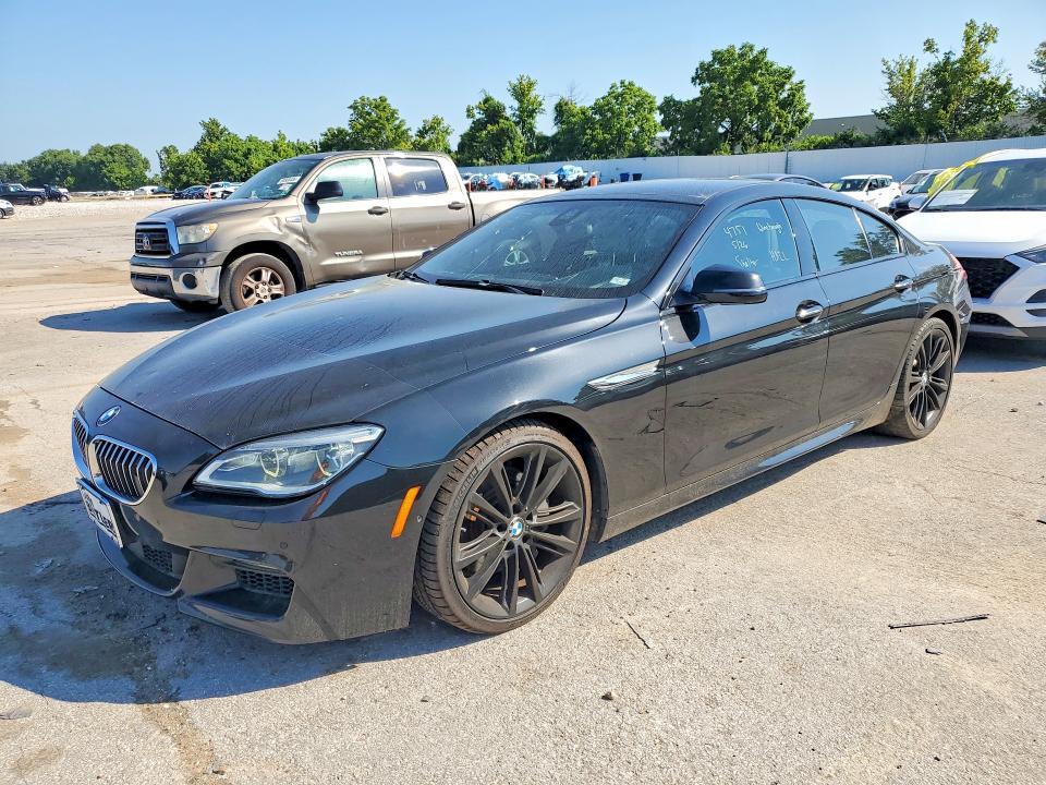 2017 BMW 6er VIN WBA6D6C52HG388406 — COPART salvage auction photo