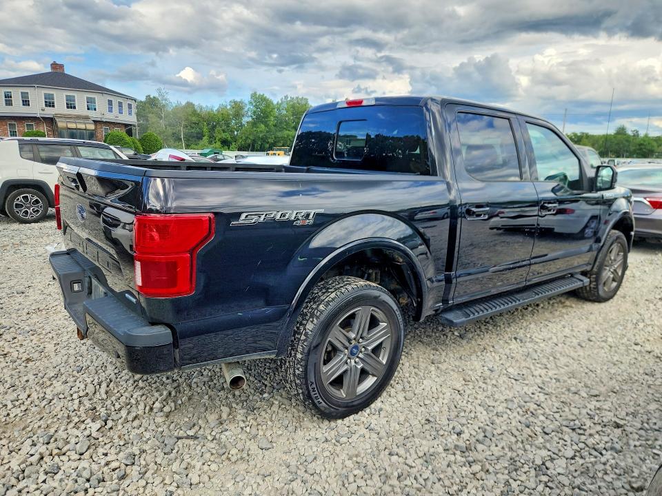 2020 Ford F-150 VIN 1FTEW1EP0LFB58808 COPART salvage auction — FRONT END, Ma - Certificate Of Title, sold $350 on 2026-07-23 (photo 3)