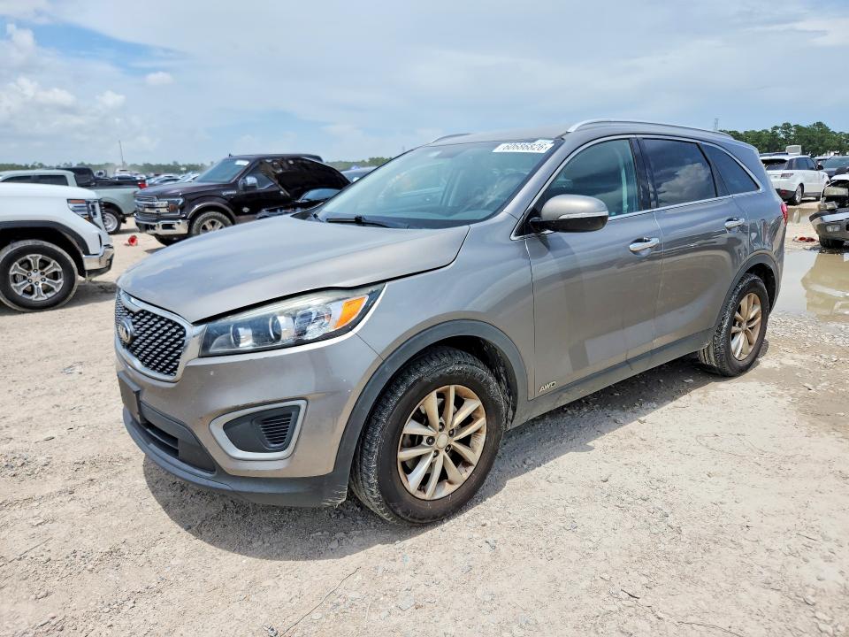 2018 Kia Sorento VIN 5XYPGDA36JG414101 COPART salvage auction — MECHANICAL, Tx - Certificate Of Title, sold $1,400 on 2026-07-17 (photo 1)