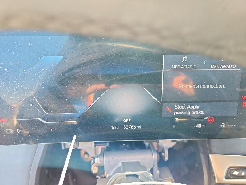 2023 BMW Ix VIN WB523CF03PCM19294 COPART salvage auction — FRONT END, Ca - Salvage Certificate, sold $11,700 on 2026-07-29 (photo 9)