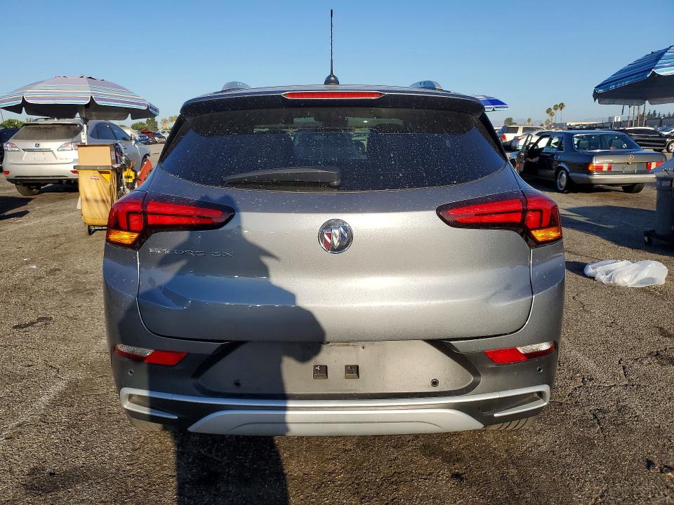 2020 Buick Encore VIN KL4MMDSL8LB084835 COPART salvage auction — FRONT END, Ca - Salvage Certificate, sold $4,300 on 2026-07-28 (photo 6)
