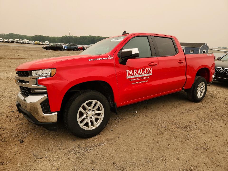 2021 Chevrolet Silverado VIN 3GCPYJEK5MG339104 — COPART salvage auction photo