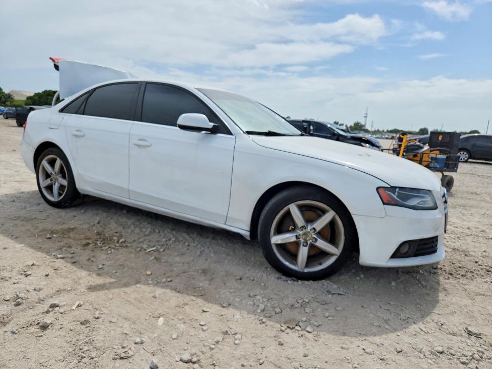 2011 Audi A4 VIN WAUEFAFLXBN039449 COPART salvage auction — REAR END, FL - CERT OF TTL-REBUILT&SLVG RBLD, sold $250 on 2026-07-30 (photo 4)