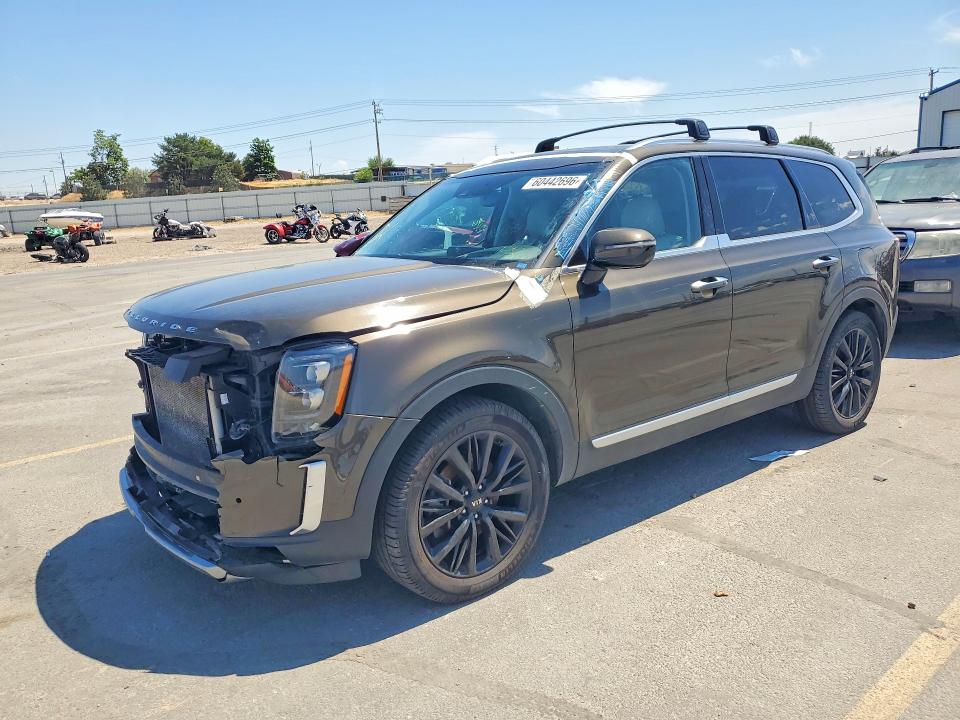 2021 Kia Telluride VIN 5XYP5DHC7MG128371 — COPART salvage auction photo
