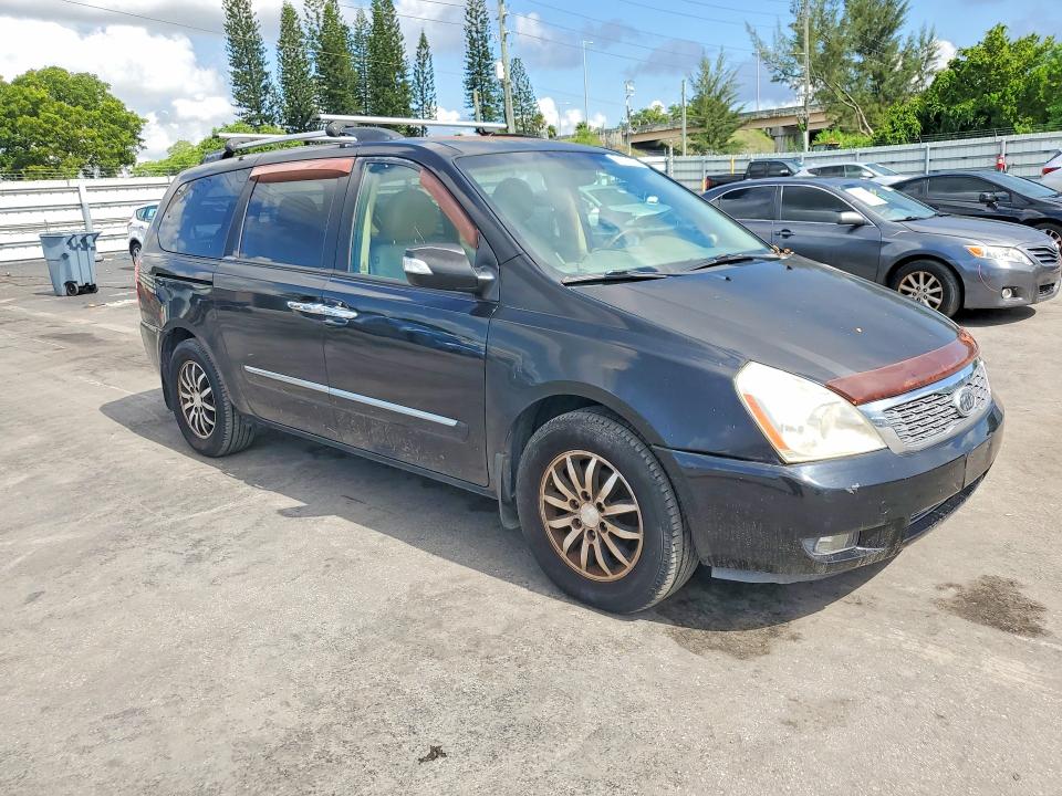 2011 Kia SEDONA VIN KNDMH4C72B6387256 COPART salvage auction — MECHANICAL, Fl - Certificate Of Title, sold $725 on 2026-07-13 (photo 4)