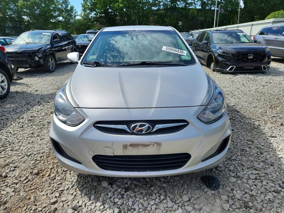 2014 Hyundai Accent VIN KMHCT5AE2EU189712 COPART salvage auction — SIDE, Ma - Cert Of Title-Reconstrctd Coll, sold $125 on 2026-07-29 (photo 5)