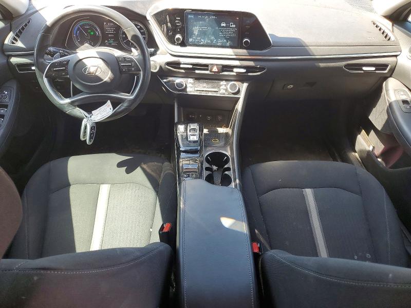 2020 Hyundai Sonata VIN KMHL34JJ4LA009930 COPART salvage auction — REAR END, Az - Cert Of Title - Salvage, sold $1,100 on 2026-07-30 (photo 8)