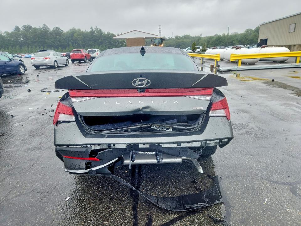 2026 Hyundai Elantra VIN KMHLM4DJ7TU197480 COPART salvage auction — REAR END, Ct - Cert Of Title-Salvage, sold $7,800 on 2026-07-14 (photo 6)