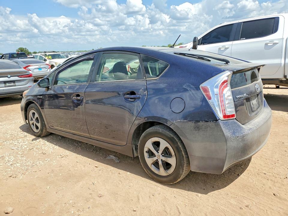 2015 Toyota Prius VIN JTDKN3DUXF1985810 COPART salvage auction — MINOR DENT/SCRATCHES, TX - CERTIFICATE OF TITLE (P), sold $650 on 2026-07-27 (photo 2)