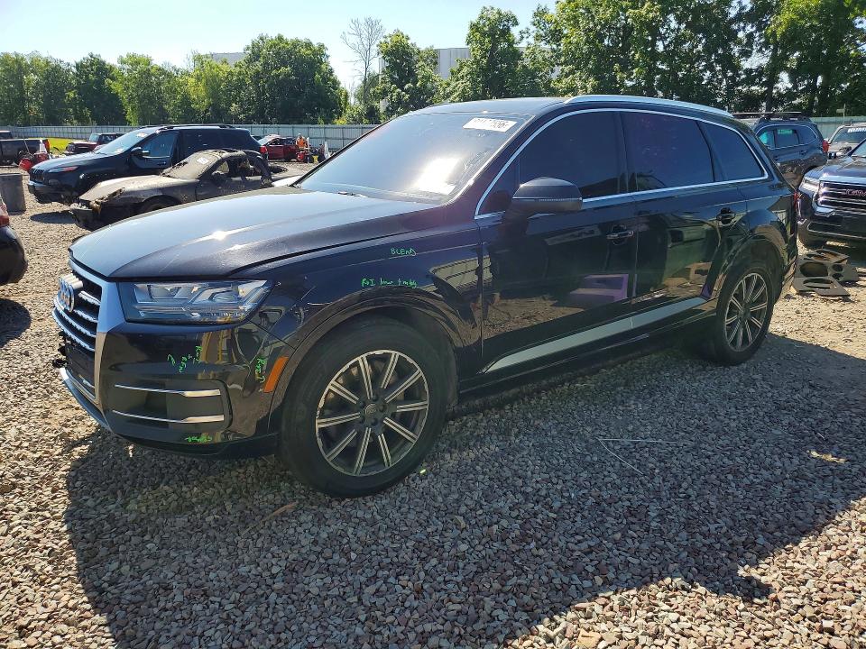 2017 Audi Q7 VIN WA1LAAF76HD007733 COPART salvage auction — FRONT END, Ny - Mv-907A Salvage Certificate, sold $275 on 2026-07-20 (photo 1)
