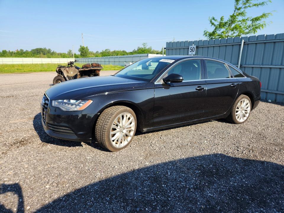 2012 Audi A6 VIN WAUHGCFCXCN097567 COPART salvage auction — MECHANICAL, On - Permit No Brand - Unfit, sold $500 on 2026-07-21 (photo 1)
