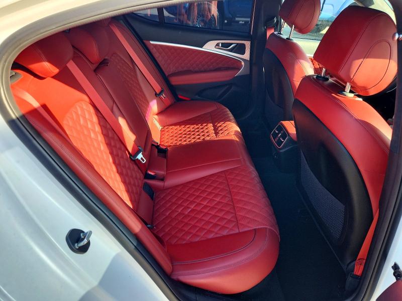 2023 Genesis G70 VIN KMTG54TE6PU123885 COPART salvage auction — FRONT END, CA - SALVAGE CERTIFICATE, sold $5,900 on 2026-09-01 (photo 6)