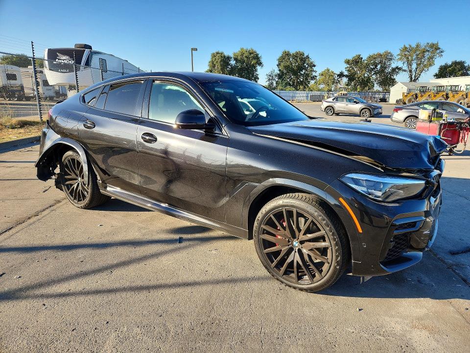 2022 BMW X6 VIN 5UXCY6C09N9N21322 COPART salvage auction — FRONT END, Ca - Salvage Certificate, sold $23,500 on 2026-09-14 (photo 4)