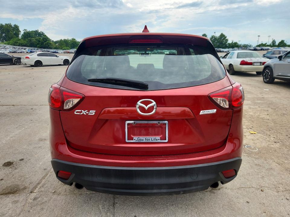 2013 Mazda Cx-5 VIN JM3KE2BE0D0161606 COPART salvage auction — HAIL, Mo - Certificate Of Title, sold $1,200 on 2026-07-17 (photo 6)