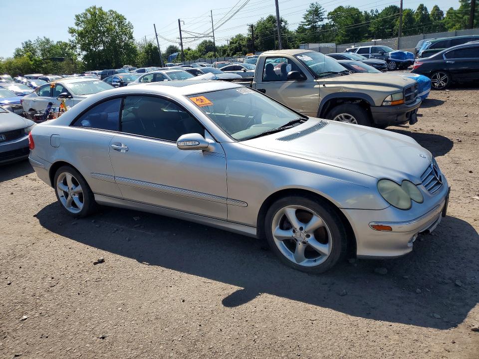 2004 Mercedes-benz Clk-klasse VIN WDBTJ65J24F083768 COPART salvage auction — FRONT END, Pa - Certificate Of Salvage, sold $450 on 2026-08-17 (photo 4)