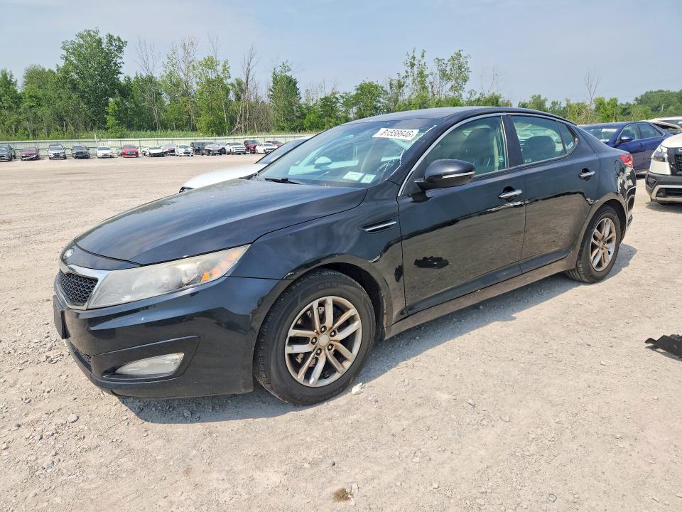 2013 Kia Optima VIN 5XXGM4A72DG129044 COPART salvage auction — VANDALISM, Ny - Mv-907A Salvage Certificate, sold $450 on 2026-07-27 (photo 1)