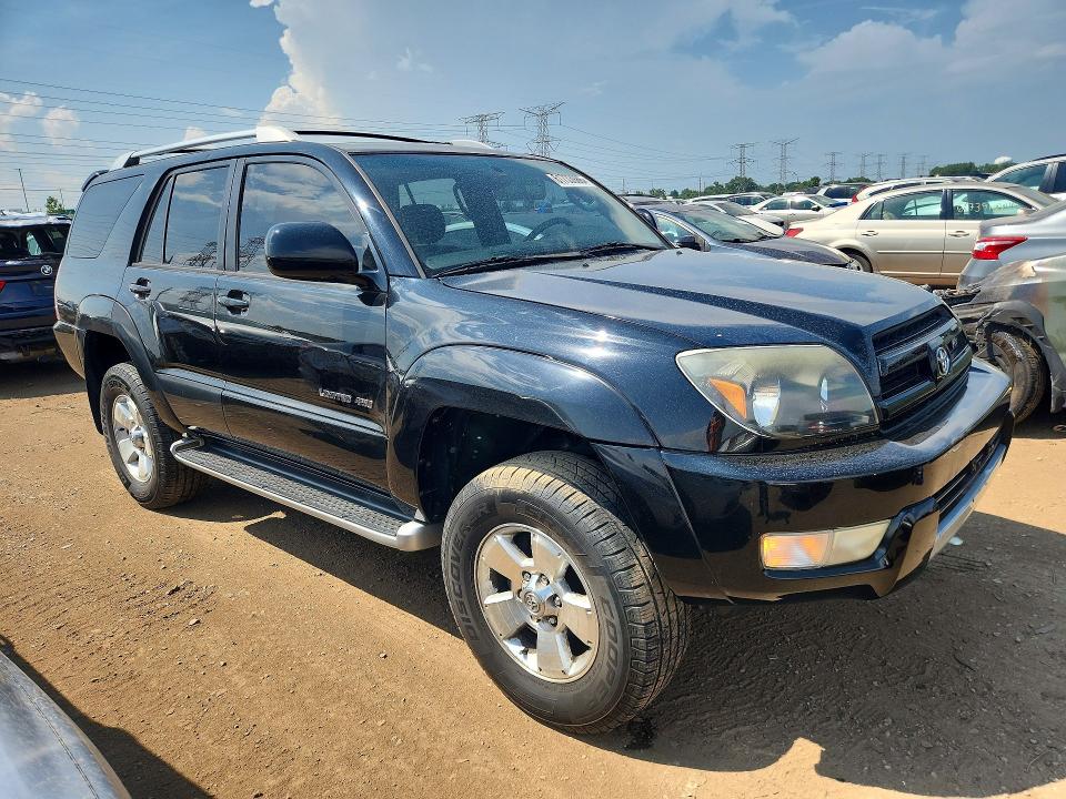 2003 Toyota 4runner VIN JTEBT17R730001818 COPART salvage auction — NORMAL WEAR, Il - Certificate Of Title, sold $325 on 2026-07-23 (photo 4)