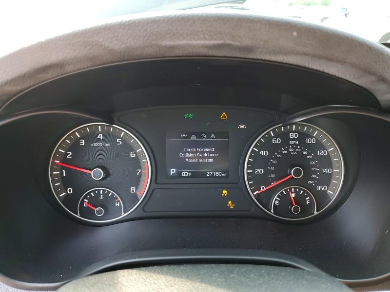 2019 Kia VIN 5XXGT4L34KG278789 COPART salvage auction — FRONT END, Ky - Cert Of Title-Salvage, sold $4,050 on 2026-07-20 (photo 9)