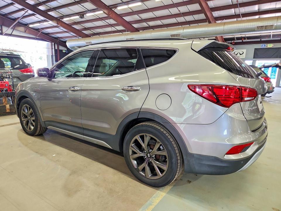2018 Hyundai Santa fe VIN 5XYZWDLA5JG549416 COPART salvage auction — MINOR DENT/SCRATCHES, Ct - Certificate Of Title (P), sold $1,500 on 2026-07-30 (photo 2)