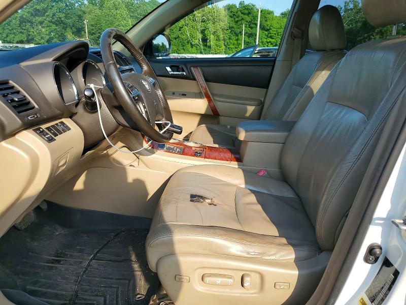 2009 Toyota Highlander VIN JTEES42A292149018 COPART salvage auction — FRONT END, Ny - Certificate Of Title, sold $2,550 on 2026-07-07 (photo 7)