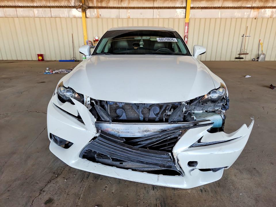 2016 Lexus Is VIN JTHBA1D25G5017234 COPART salvage auction — FRONT END, Az - Cert Of Title - Salvage, sold $4,600 on 2026-07-15 (photo 5)