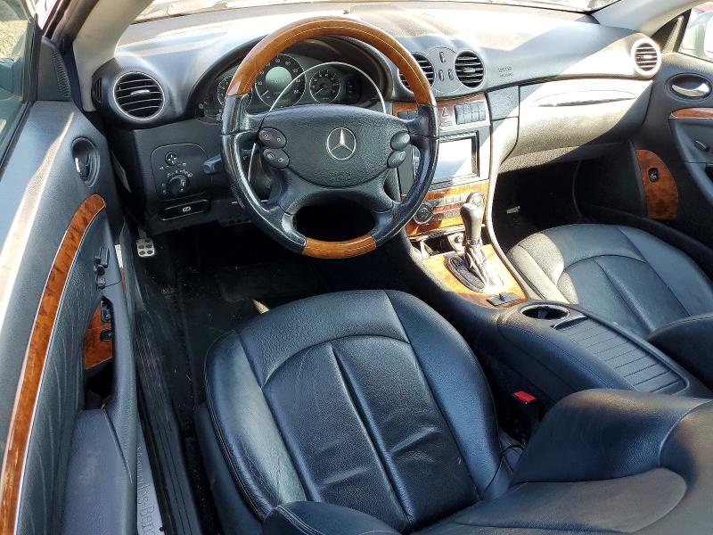 2007 Mercedes-benz Clk-klasse VIN WDBTK56F57F219056 COPART salvage auction — FRONT END, Pa - Certificate Of Salvage, sold $400 on 2026-07-29 (photo 8)