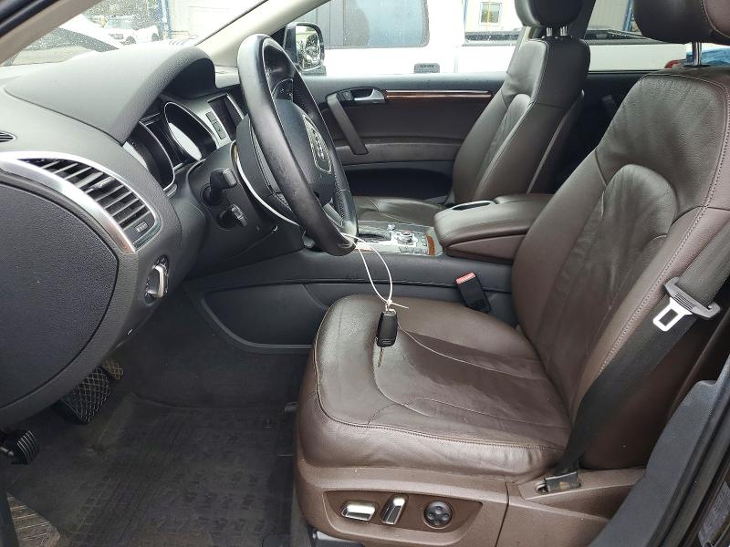 2013 Audi Q7 VIN WA1LGAFE4DD010685 COPART salvage auction — SIDE, Pa - Certificate Of Salvage, sold $2,000 on 2026-07-14 (photo 7)