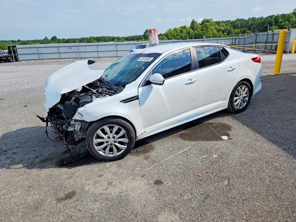 2015 Kia Optima VIN 5XXGM4A70FG399926 COPART salvage auction — FRONT END, MS - CERT OF TITLE-SALVAGED, sold $30 on 2026-07-30 (photo 1)
