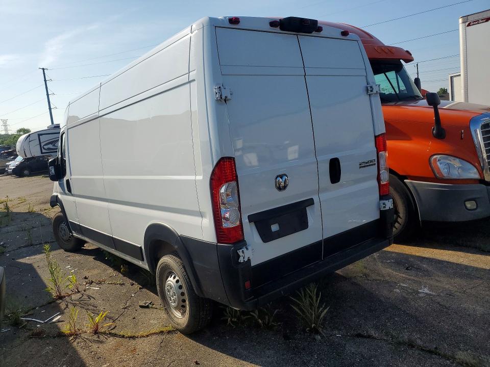 2025 Ram Promaster 2500 VIN 3C6LRVDG2SE503988 COPART salvage auction — FRONT END, FL - CERTIFICATE OF DESTRUCTION (P), sold $7,800 on 2026-08-14 (photo 2)