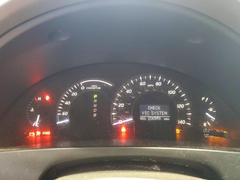 2007 Toyota Camry hybrid VIN JTNBB46K573029503 COPART salvage auction — NORMAL WEAR, MS - CERTIFICATE OF TITLE, sold $275 on 2026-07-20 (photo 9)