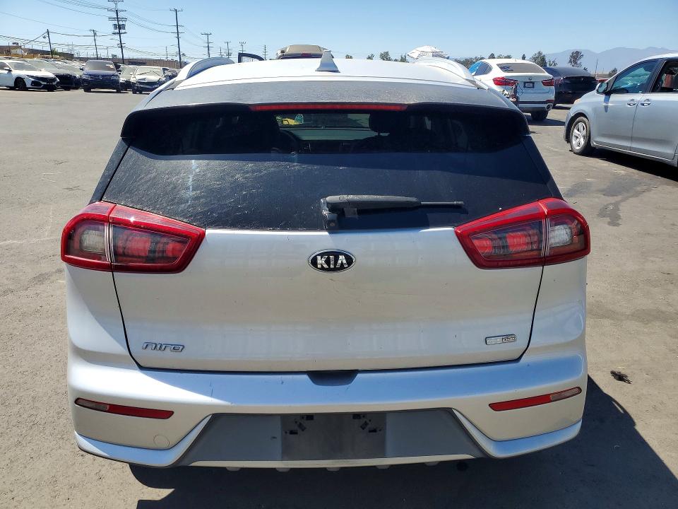 2018 Kia Niro VIN KNDCB3LC2J5212014 COPART salvage auction — FRONT END, Ca - Salvage Certificate, sold $1,000 on 2026-07-15 (photo 6)