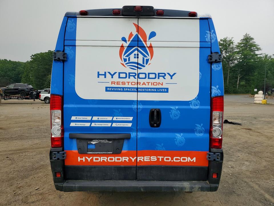 2022 Ram Promaster 3500 VIN 3C6MRVJG8NE136401 COPART salvage auction — ROOF, NH - CERTIFICATE OF TITLE, sold $13,800 on 2026-07-27 (photo 6)