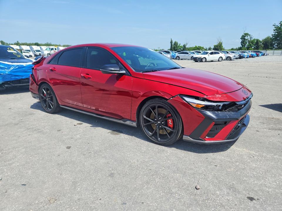 2026 Hyundai Elantra n VIN KMHLW4DK0TU036357 COPART salvage auction — REAR END, Fl - Certificate Of Destruction, sold $11,100 on 2026-08-06 (photo 4)