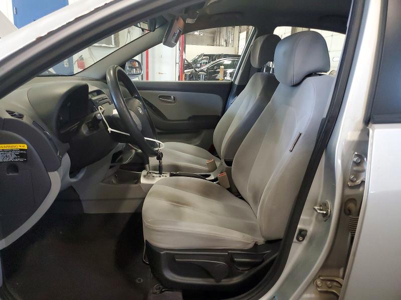 2008 Hyundai Elantra VIN KMHDU46D18U445340 COPART salvage auction — FRONT END, MN - CERT OF TITLE-PRIOR SALVAGE, sold $425 on 2026-07-14 (photo 7)